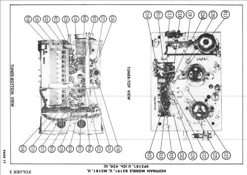 B3191U Ch= 420U; Hoffman Radio Corp.; (ID = 2459413) Television