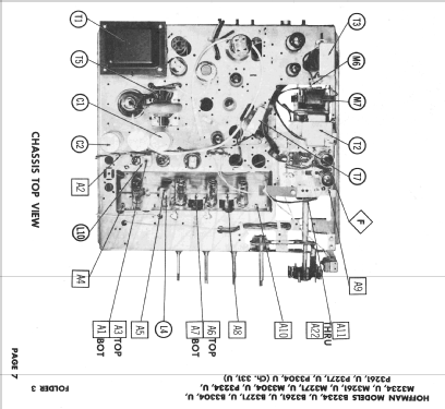 B3261 331; Hoffman Radio Corp.; (ID = 2478224) Télévision