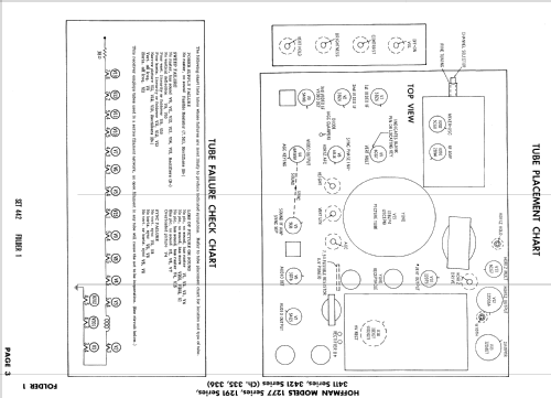 B3411 Ch= 336; Hoffman Radio Corp.; (ID = 888185) Television