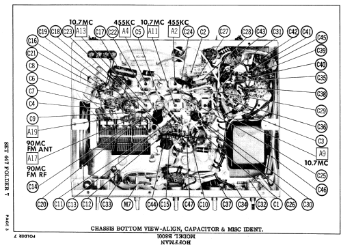 B8001 Ch= 1119; Hoffman Radio Corp.; (ID = 648656) Radio