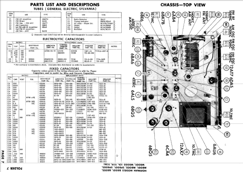 B8001 Ch= 1119; Hoffman Radio Corp.; (ID = 648657) Radio