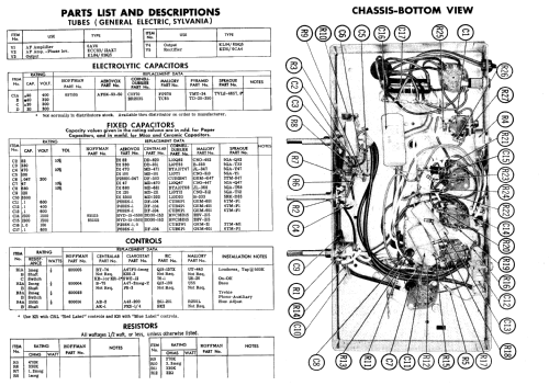 B801 Ch= 1112; Hoffman Radio Corp.; (ID = 635345) Ampl/Mixer