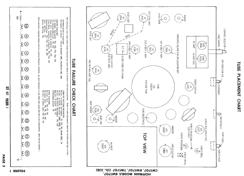 BW1707 Ch= 338; Hoffman Radio Corp.; (ID = 858253) Television