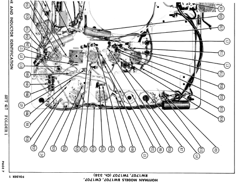 BW1707 Ch= 338; Hoffman Radio Corp.; (ID = 858257) Television