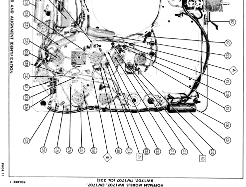 BW1707 Ch= 338; Hoffman Radio Corp.; (ID = 858261) Television