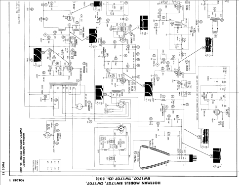 BW1707 Ch= 338; Hoffman Radio Corp.; (ID = 858265) Television