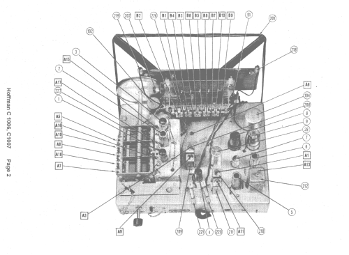 C1007 Ch= 132; Hoffman Radio Corp.; (ID = 1466899) Radio