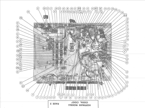 C1007 Ch= 132; Hoffman Radio Corp.; (ID = 1466900) Radio