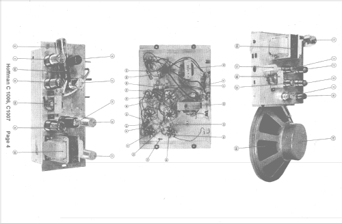 C1007 Ch= 132; Hoffman Radio Corp.; (ID = 1466901) Radio