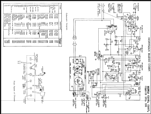 C1007 Ch= 132; Hoffman Radio Corp.; (ID = 338740) Radio