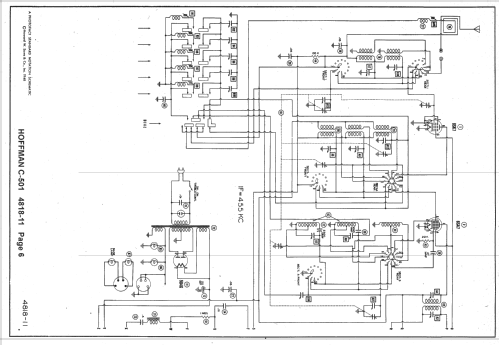 C501 Ch= 108; Hoffman Radio Corp.; (ID = 1417223) Radio