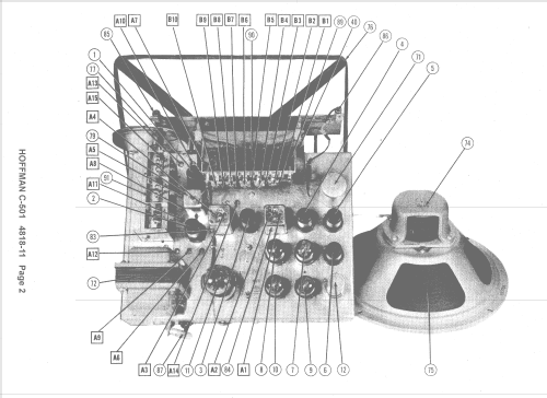 C501 Ch= 108; Hoffman Radio Corp.; (ID = 1417226) Radio