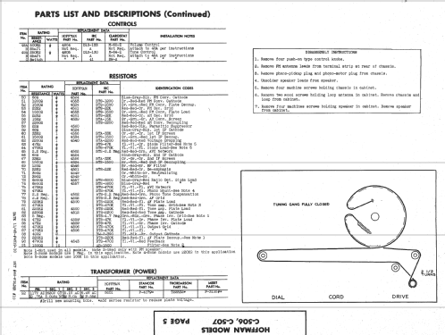 C-506; Hoffman Radio Corp.; (ID = 1422889) Radio