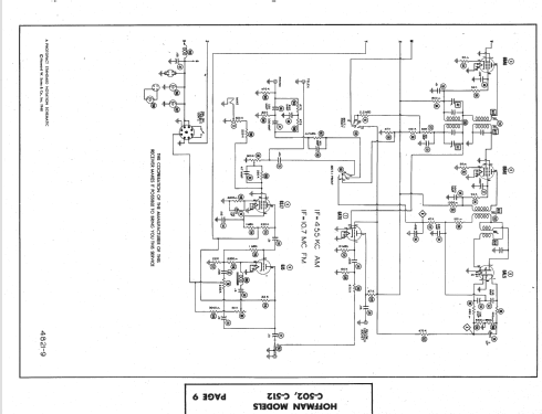 C-512 ; Hoffman Radio Corp.; (ID = 1437435) Radio