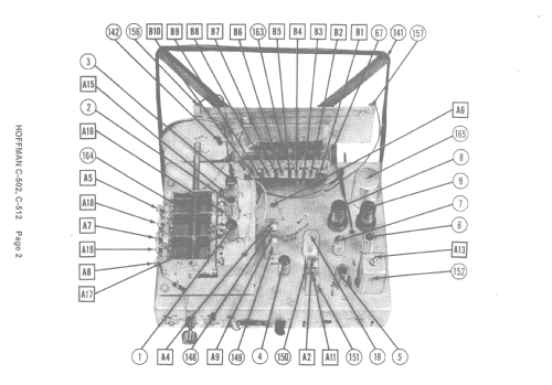 C-512 ; Hoffman Radio Corp.; (ID = 1437439) Radio