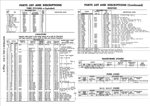 C-512 ; Hoffman Radio Corp.; (ID = 1437441) Radio