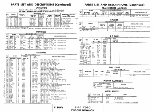 C-512 ; Hoffman Radio Corp.; (ID = 1437442) Radio