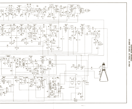 CT-901 Ch= 135; Hoffman Radio Corp.; (ID = 1344237) Televisore