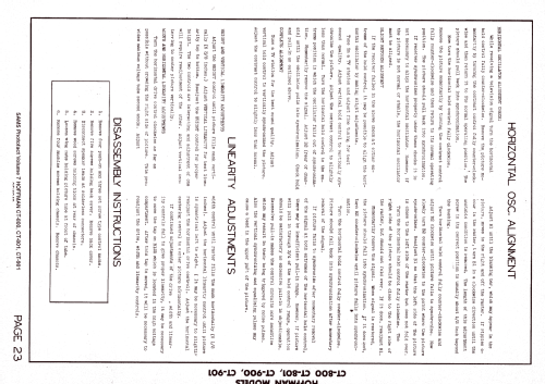 CT-901 Ch= 135; Hoffman Radio Corp.; (ID = 1344274) Televisore