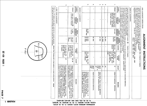 K1311 Ch= 339; Hoffman Radio Corp.; (ID = 935543) Television