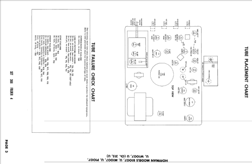 M1007U Ch= 315U; Hoffman Radio Corp.; (ID = 2415631) Television