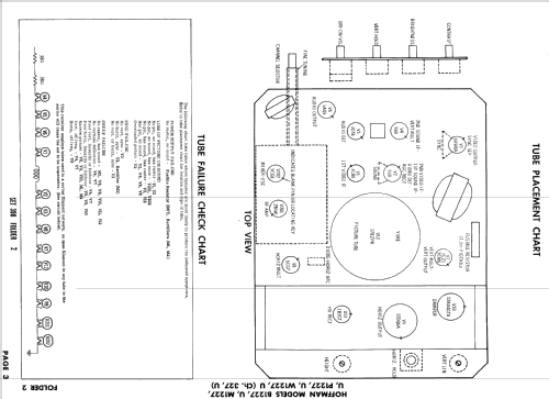 M1227U Ch= 327U; Hoffman Radio Corp.; (ID = 996418) Television