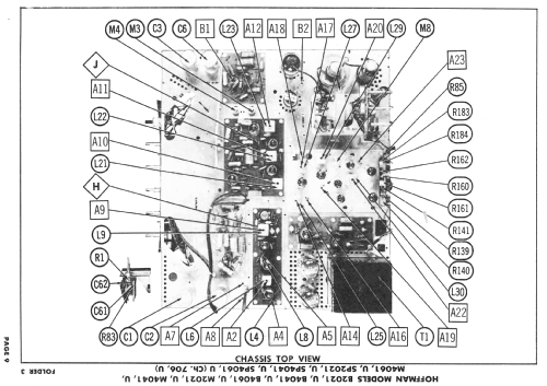 M2021 Ch= 706; Hoffman Radio Corp.; (ID = 2509189) Television