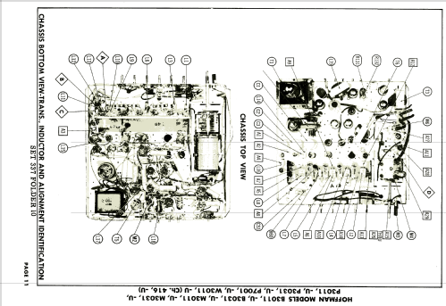 M3011 Ch= 416; Hoffman Radio Corp.; (ID = 1984492) Televisore