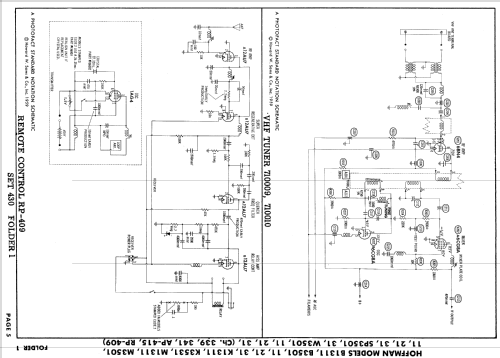 M3501 Ch= 339; Hoffman Radio Corp.; (ID = 935592) Televisore