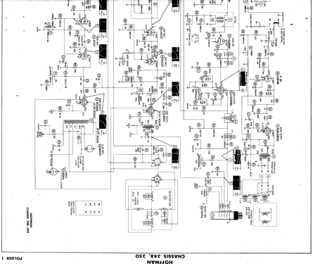 M3673 Ch= 350; Hoffman Radio Corp.; (ID = 545240) Television