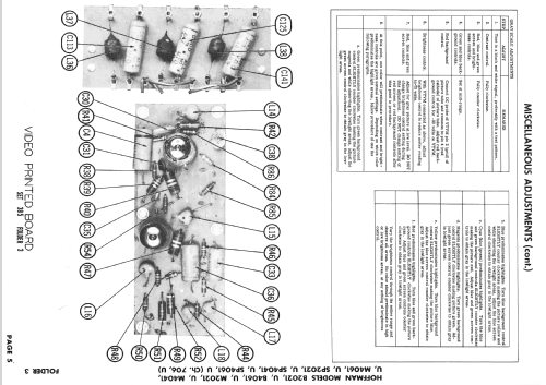 SP4061U Ch= 706U; Hoffman Radio Corp.; (ID = 2509809) Television