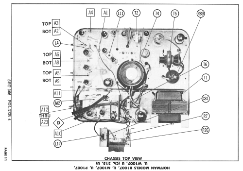 W1007 Ch= 315; Hoffman Radio Corp.; (ID = 2415421) Television