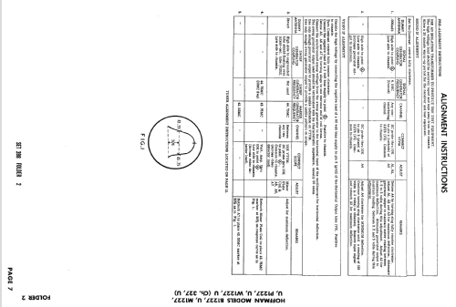 W1227 Ch= 327; Hoffman Radio Corp.; (ID = 2596146) Television