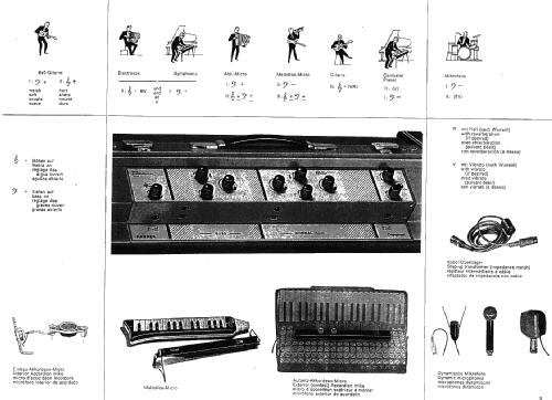 Orgaphon 41MH; Hohner, Matthias, AG (ID = 549404) Ampl/Mixer