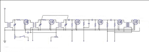 x-tube Receiver TRF ; Homebrew - RECENT (ID = 1145044) Radio