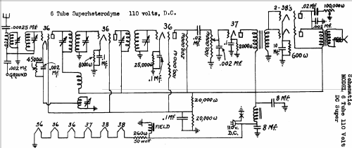 6tube DC Super; Hoodwin Co., Chas. - (ID = 259195) Radio