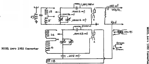 Aero 1932 Converter ; Hoodwin Co., Chas. - (ID = 257362) Converter