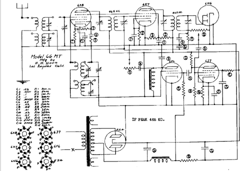 Tiffany Tone 66MT; Horn Radio Mfg. Co., (ID = 936288) Radio