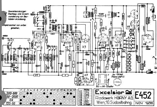 Excelsior GW E452 ; Horny Hornyphon; (ID = 1713754) Radio