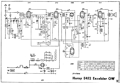 Excelsior GW E452 ; Horny Hornyphon; (ID = 615469) Radio