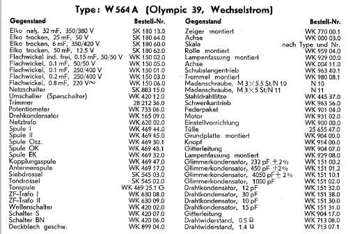 Olympic 39W W564A ; Horny Hornyphon; (ID = 360035) Radio