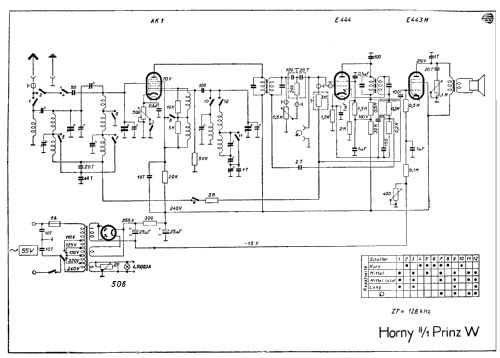 Prinz 35W II/1; Horny Hornyphon; (ID = 108999) Radio