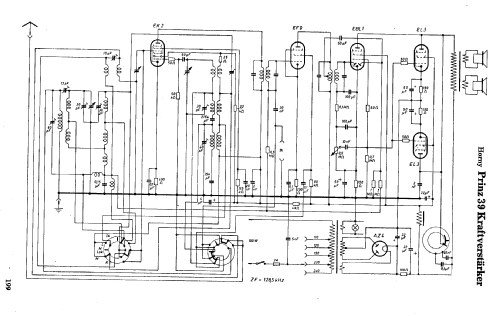 Prinz 39 Kraftverstärker ; Horny Hornyphon; (ID = 9619) Radio