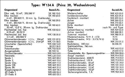 Prinz 39W W134A; Horny Hornyphon; (ID = 359181) Radio
