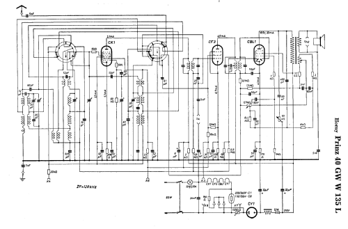 Prinz 40GW W135L; Horny Hornyphon; (ID = 9481) Radio