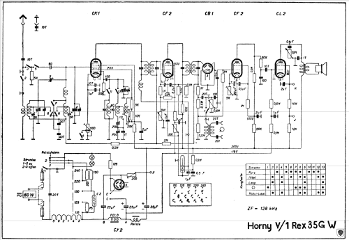 Rex 35GW V-1 ; Horny Hornyphon; (ID = 619175) Radio