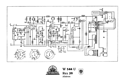 Rex 39GW W544U; Horny Hornyphon; (ID = 316350) Radio