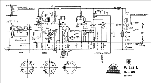 Rex 40GW W345L; Horny Hornyphon; (ID = 316367) Radio