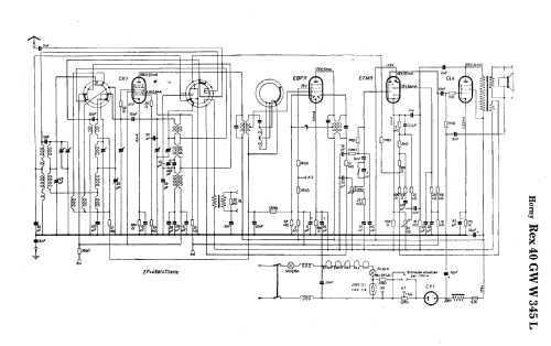 Rex 40GW W345L; Horny Hornyphon; (ID = 9479) Radio