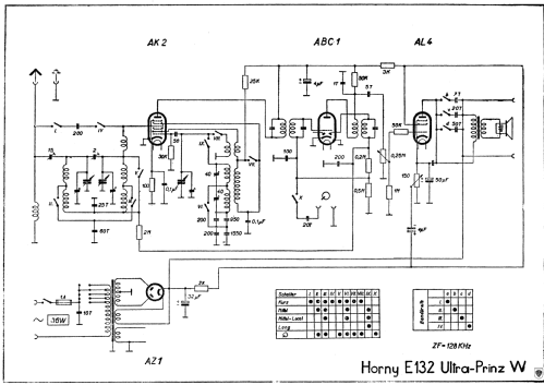 Ultra-Prinz W E132 ; Horny Hornyphon; (ID = 618735) Radio